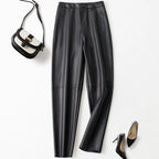 PENDRA Carrot Fit High Waist Cropped Pants