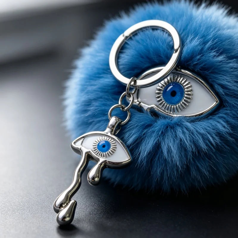 PENDRA Waterdrop Stainless Steel Keychain