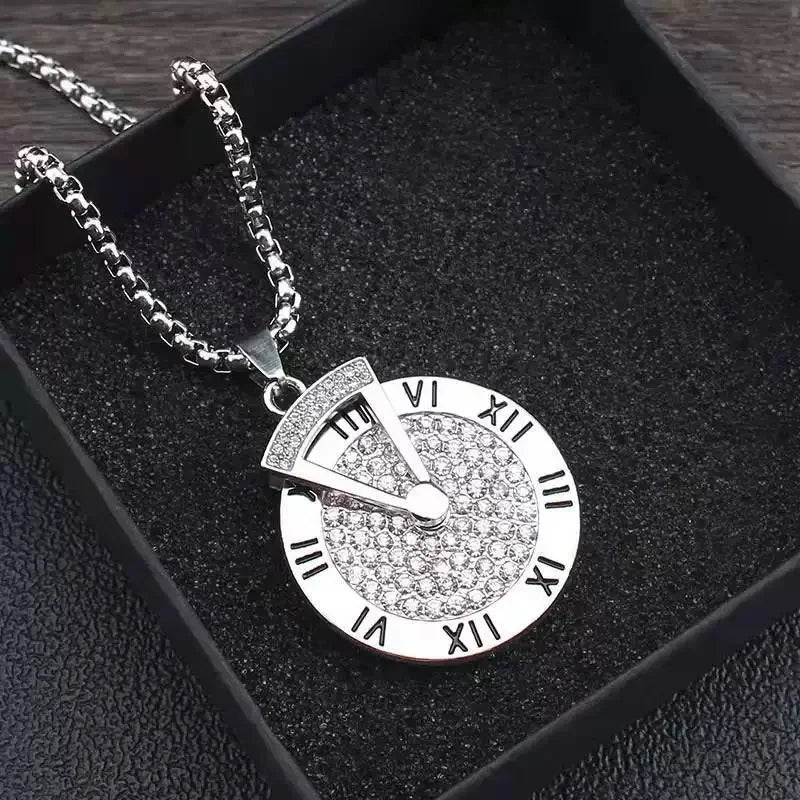PENDRA Romansteel European Roman Numeral Pendant