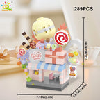 PENDRA Cute Shop Micro Building Set