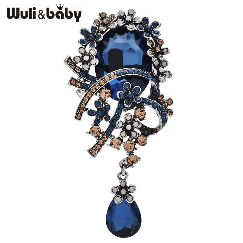PENDRA Florielle41 Crystal Brooch