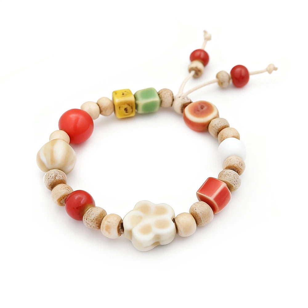 PENDRA Ceramicbead Bohemian Beaded Bracelet