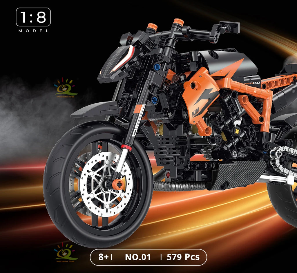 PENDRA Motorbike High Tech Building Set