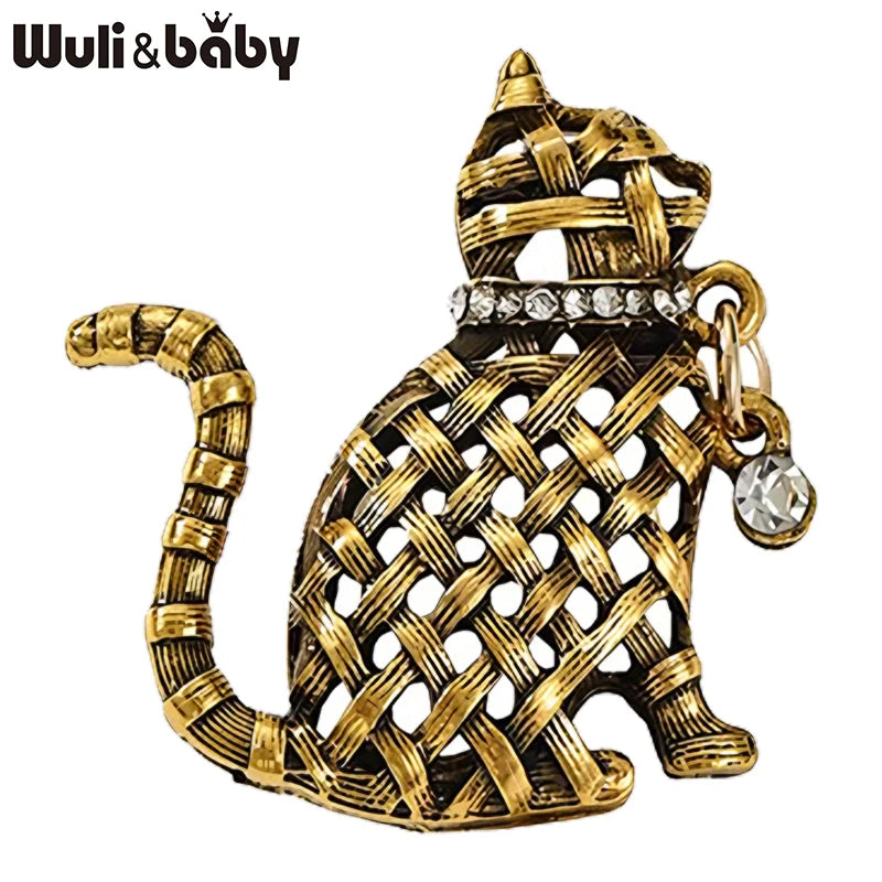 PENDRA Felina2 Cat Brooch