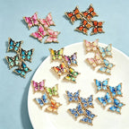 PENDRA Lines Of Butterflies Brooch