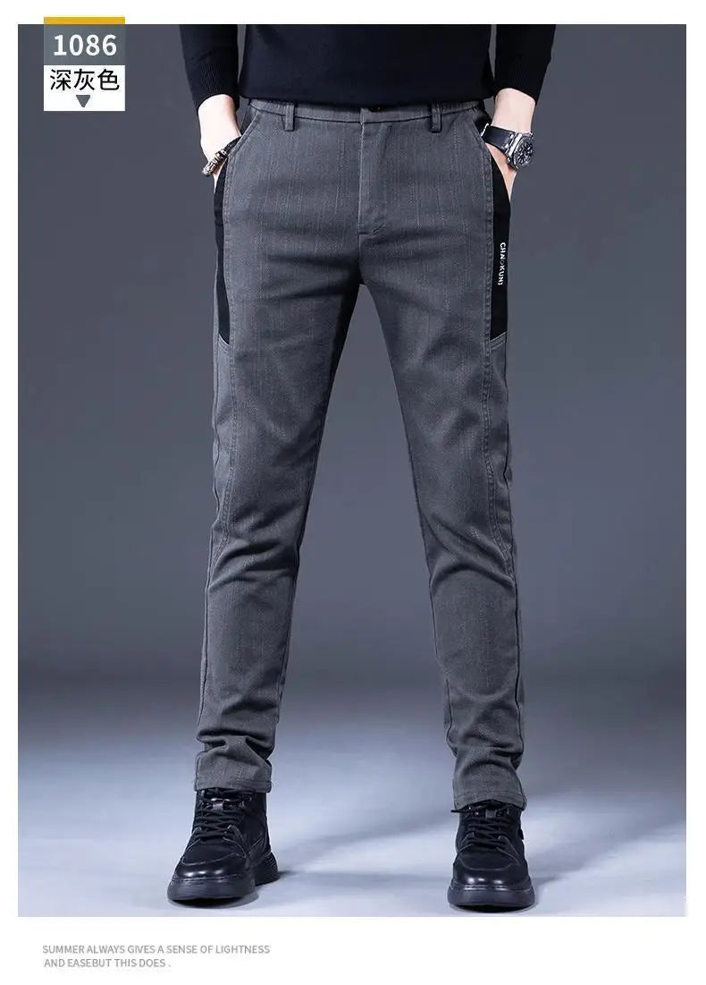 PENDRA Straight End Elastic Pants