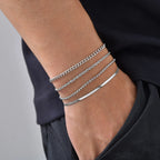 PENDRA Snake Silver Bracelet