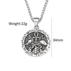 PENDRA Anubisankh 316L Stainless Steel Ankh Pendant