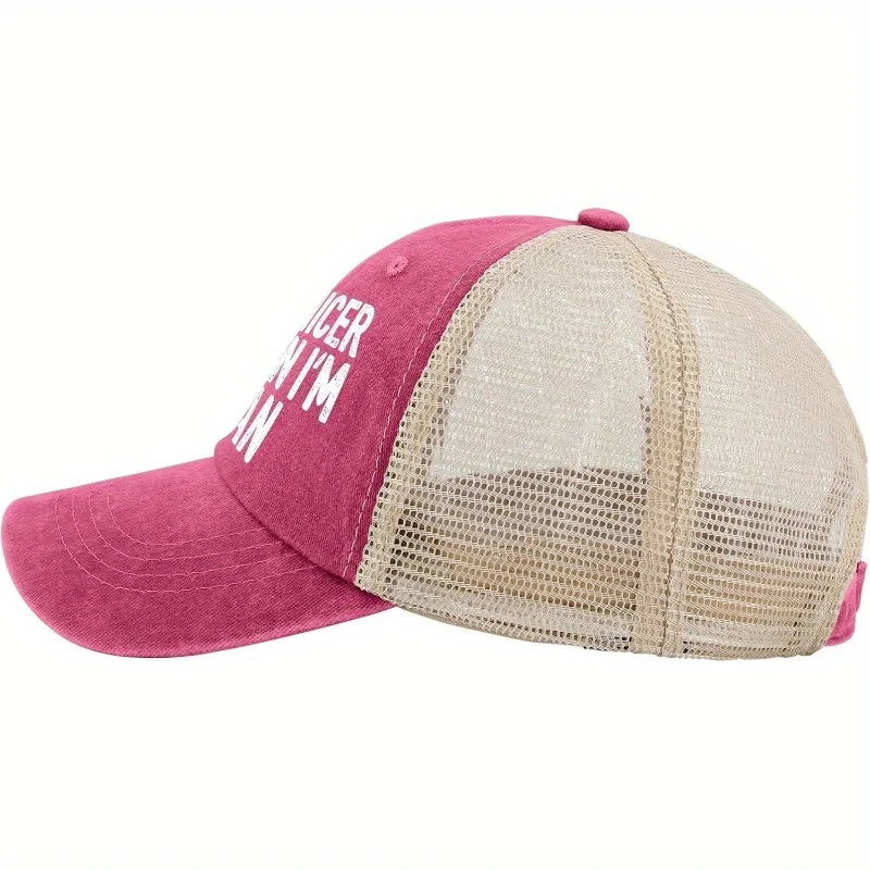 PENDRA Trucker Nicer When Tan Hat