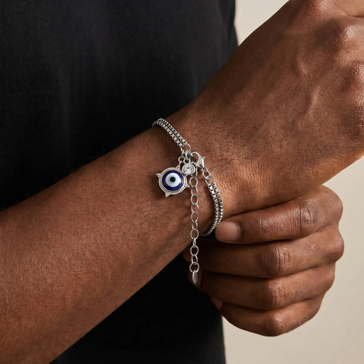 PENDRA Square Box Evil Bracelet