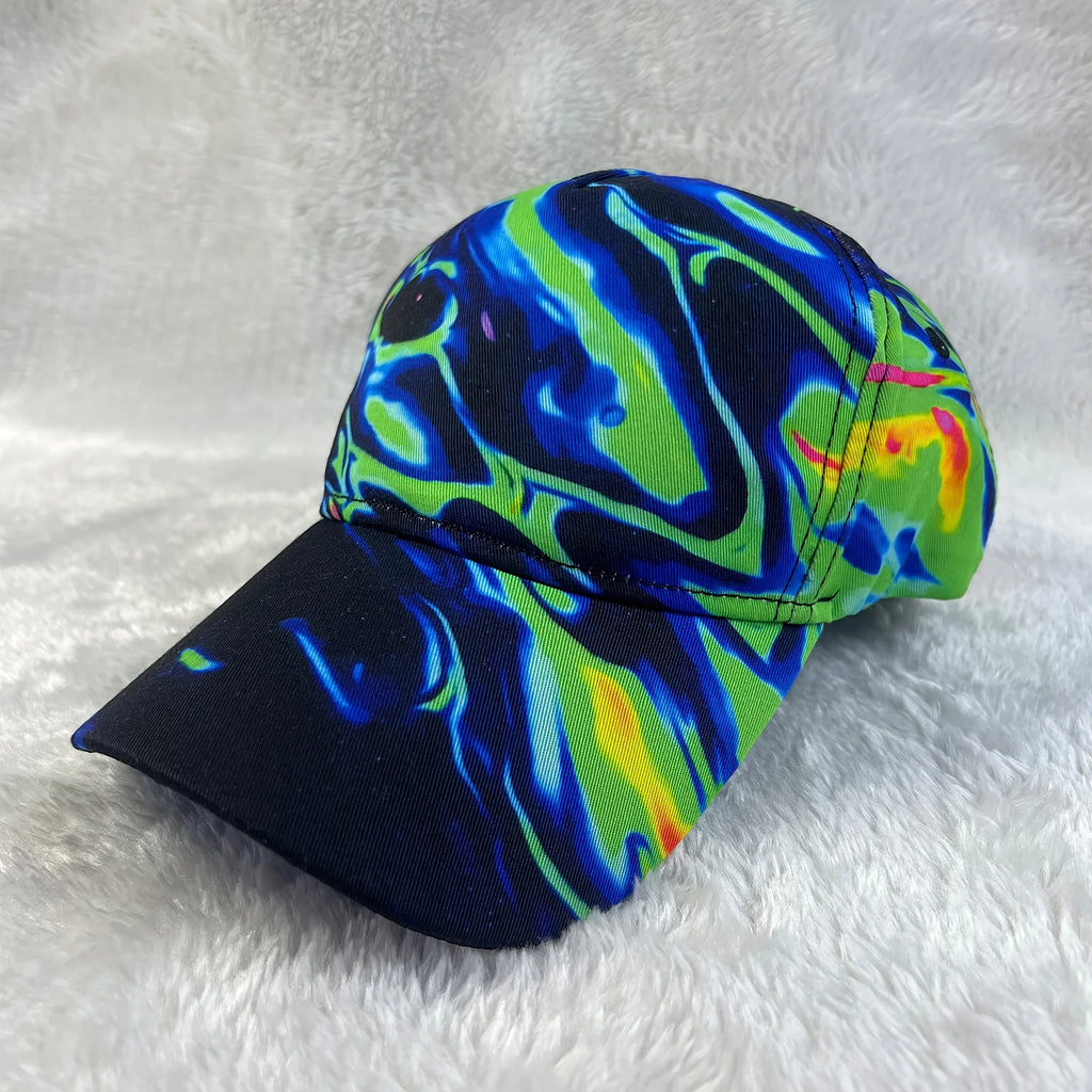 PENDRA Cosmic Nebula Graffiti Baseball Cap