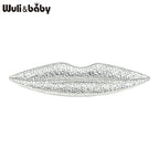 PENDRA Alloy Sexy Lip Brooch