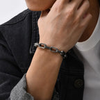 PENDRA Chunky Rectangle Rock Bracelet