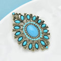 PENDRA Royale Vintage Water-Drop Brooch