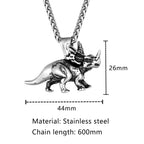 PENDRA Dinosaur Norse Necklace