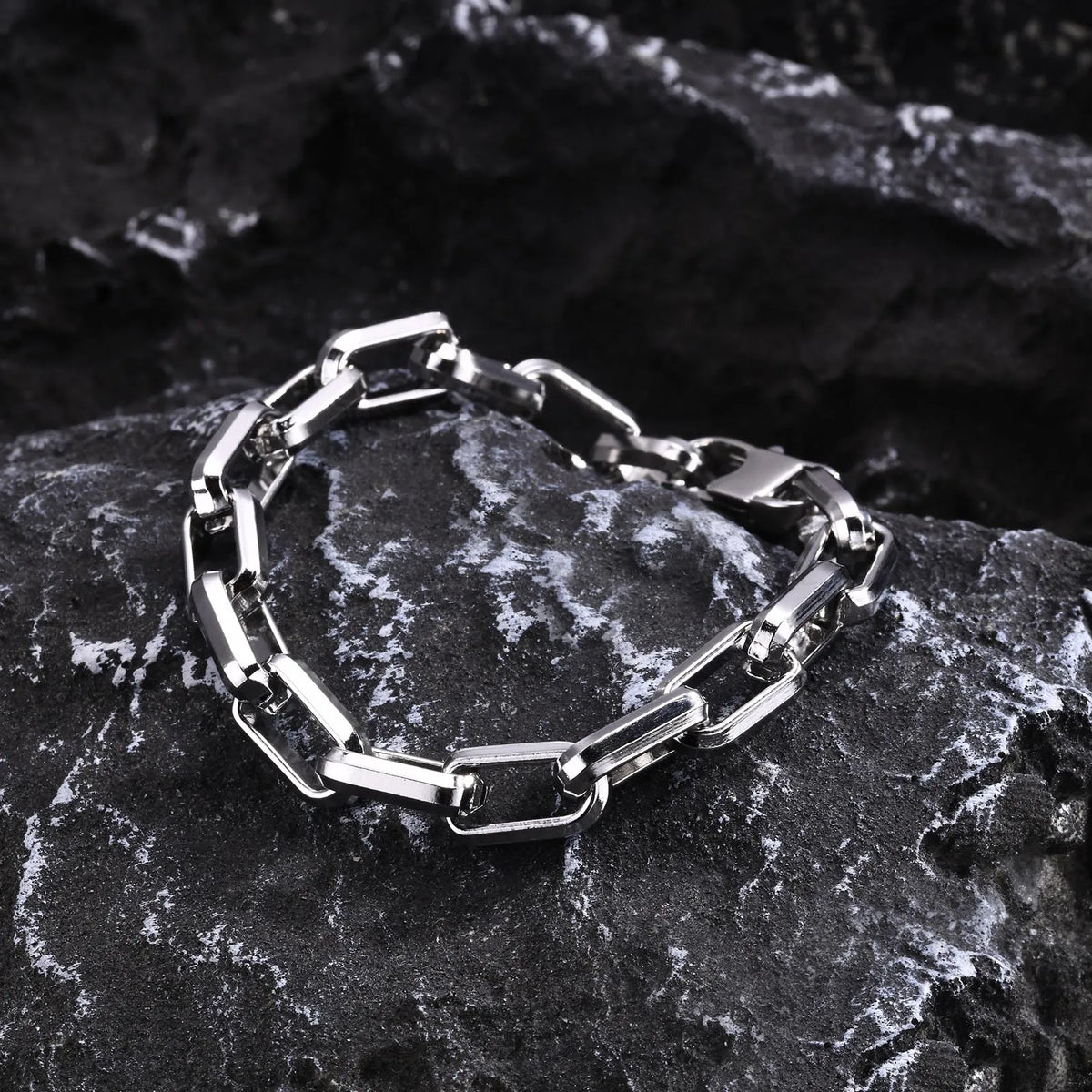 PENDRA Rectangle Silver Bracelet