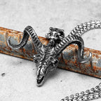 PENDRA Tavnora Skull Motif Necklace