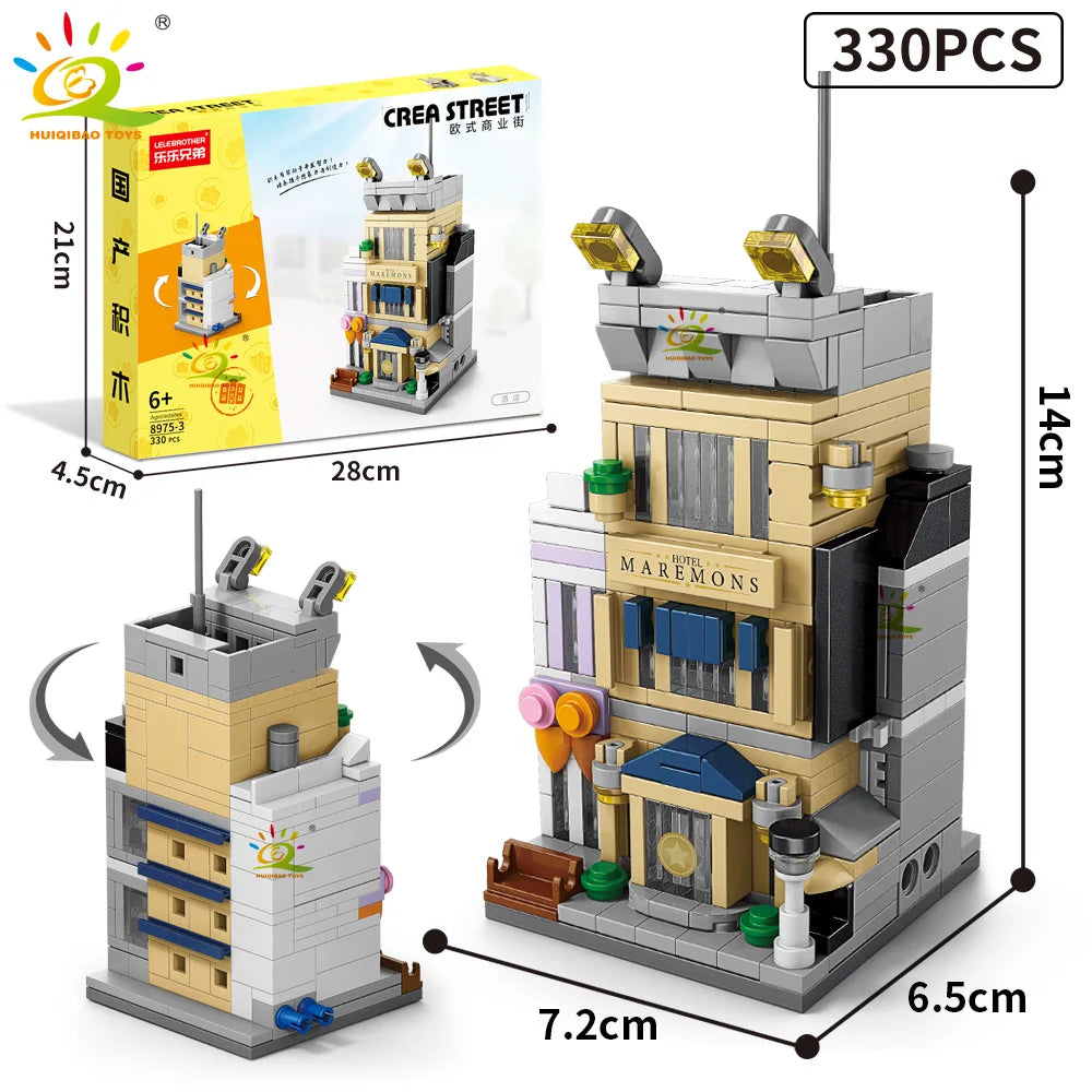 PENDRA Architecture Coffee Store Building Set