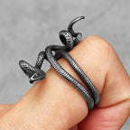 PENDRA Animal Poisonous Snake Steel Ring