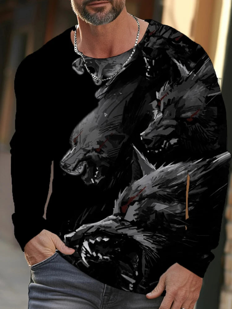 PENDRA Warm Wolf T-Shirt