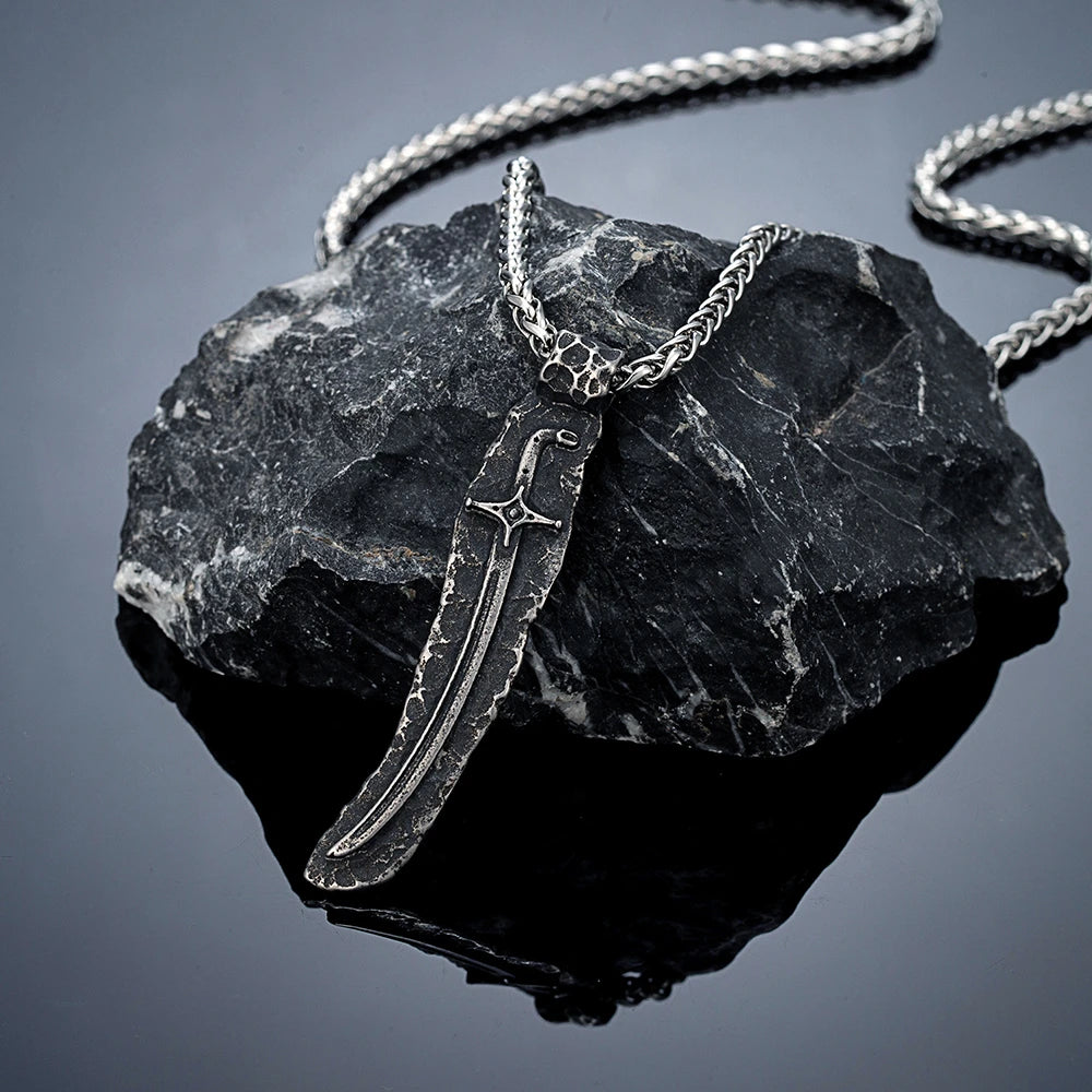 PENDRA Shamshir Vintage Necklace