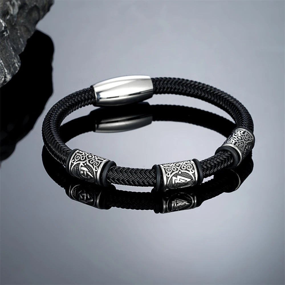 PENDRA Rune Classic Steel Bracelet