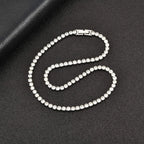 PENDRA Zircon Tennis Chain Necklace
