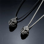 PENDRA Warrior Helmet Vintage Necklace