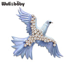 PENDRA Flying Pigeon Brooch