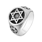PENDRA Davidstar Vintage Star of David Ring