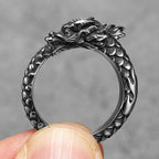 PENDRA Dragon Stuff Steel Ring