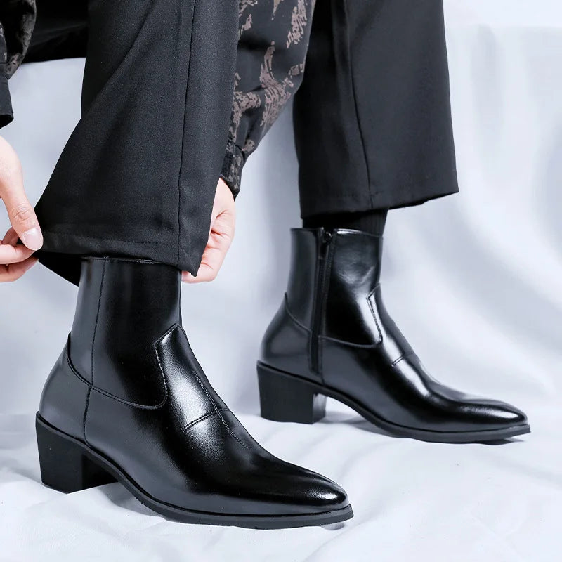 PENDRA Zipper Internal Height Boots