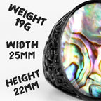 PENDRA Pearl Boyfriend Steel Ring