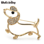 PENDRA Lovely Dog Alloy Brooch