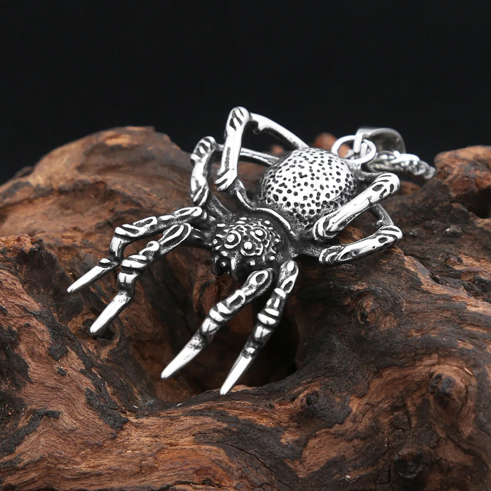 PENDRA Spiderfang Gothic 316L Stainless Steel Pendant