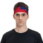 PENDRA Flag Samoa Sports Featuring Headband