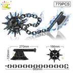 PENDRA Samurai Sword Ninja Building Set