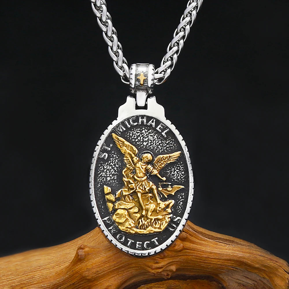 PENDRA Michaelguardian Archangel Saint Michael Pendant