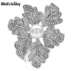 PENDRA Leafbloom Retro Leaf Flower Brooch