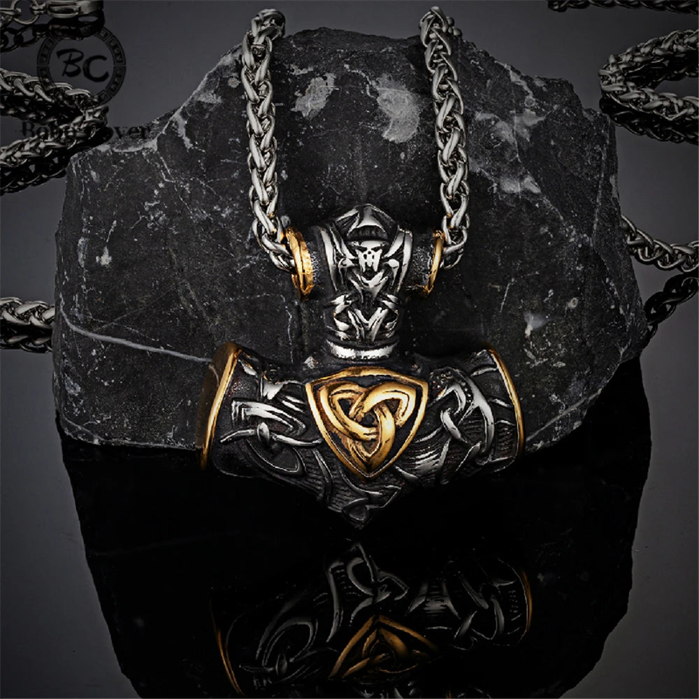 PENDRA Rune Norse Vegvisir Necklace