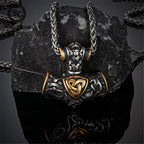 PENDRA Rune Norse Vegvisir Necklace