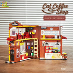 PENDRA Cat Cafe Micro Building Set