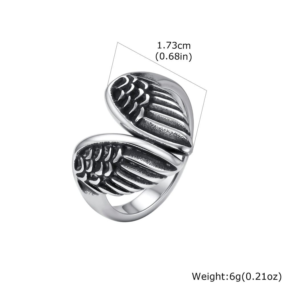 PENDRA Ravvex Angel Wing Ring
