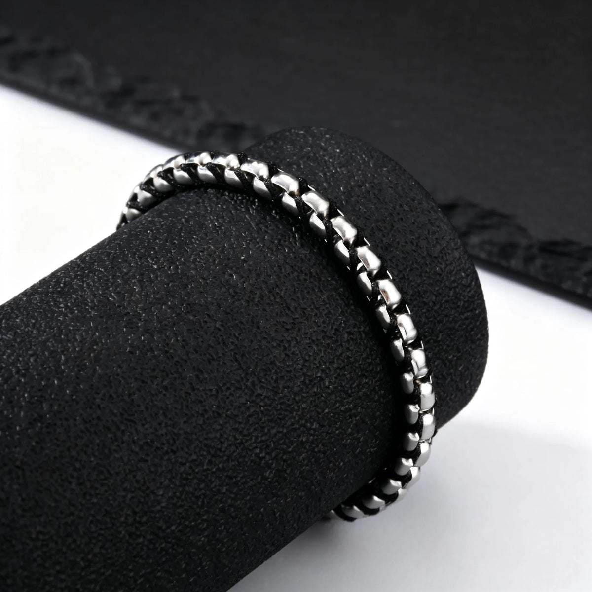 PENDRA Black Silver Bracelet