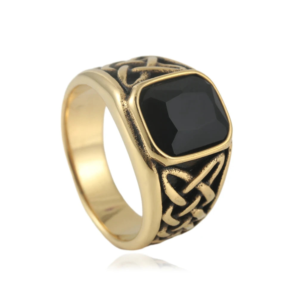 PENDRA Valknot Nordic Viking Knot Rune Ring