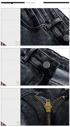 PENDRA Grey Slim Capric Jeans