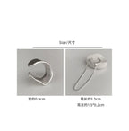 PENDRA Silver Tassel Ear Accessory