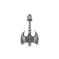 PENDRA Twinaxe Viking Double-Edged Axe Pendant