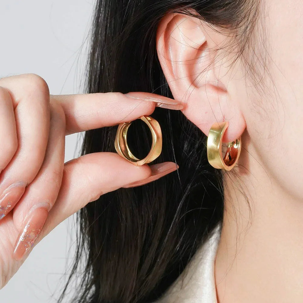 PENDRA Geometry Sterling Silver 7 Earrings
