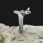 PENDRA Snakeband Simple Stainless Steel Snake Ring